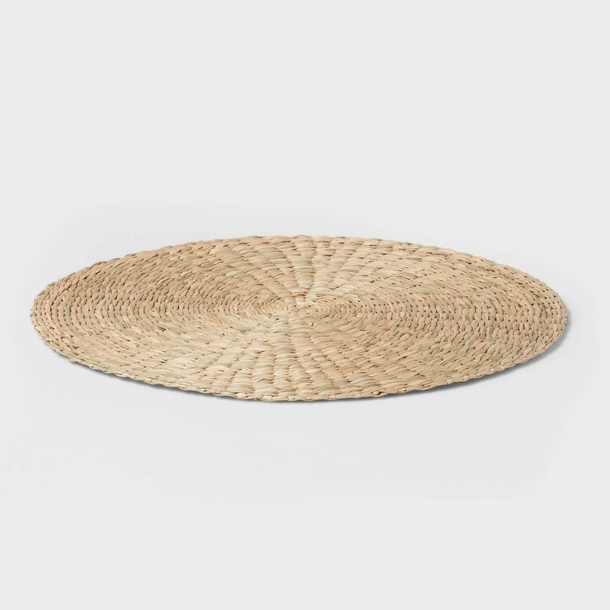 15" Round Woven Seagrass Charger Natural - Threshold™ | Target
