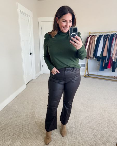 Thanksgiving outfit with soft turtleneck top use code RYANNE10 for 10% off 

Top tts, L // Pants tts, 12 

Holiday outfit, holiday party outfit, jeans, thanksgiving outfit

#LTKHoliday #LTKmidsize #LTKSeasonal