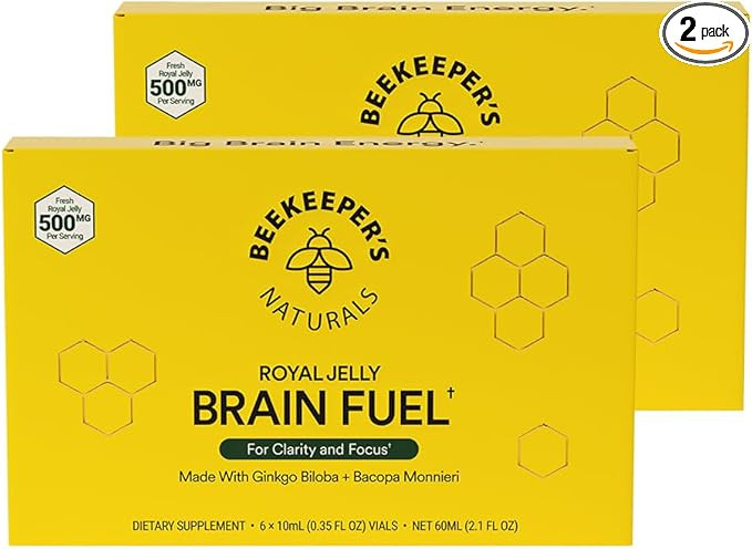 Beekeeper's Naturals B.LXR Brain Fuel - Memory, Focus and Clarity Liquid Formula, Supports Produc... | Amazon (US)