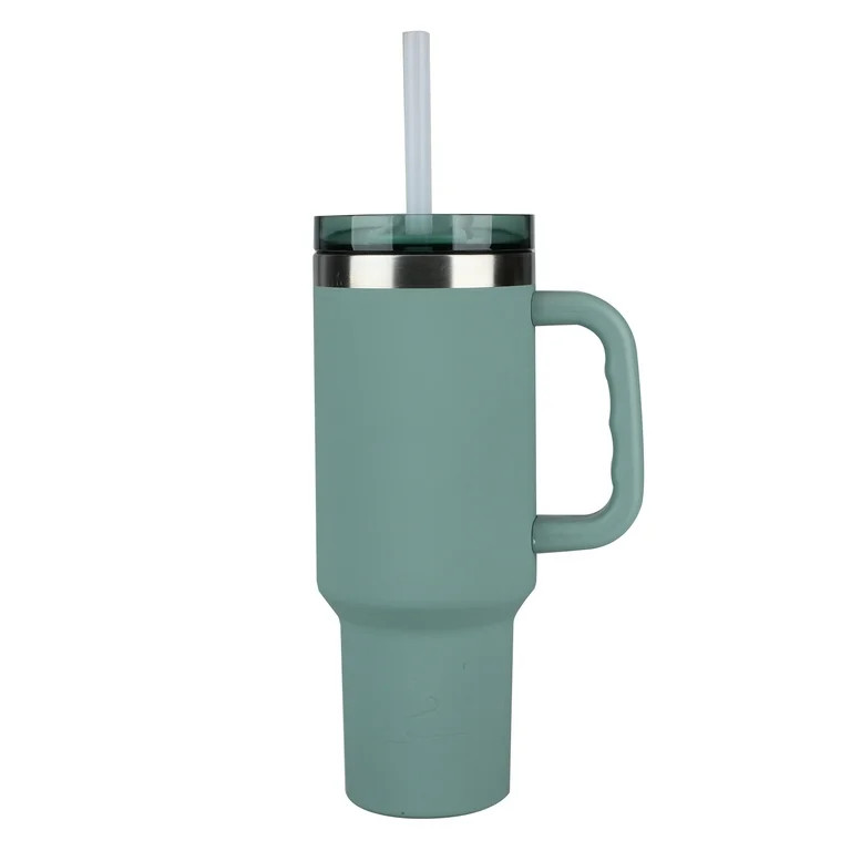 Ozark Trail 40 oz Vacuum Insulated Stainless Steel Tumbler Sage Green | Walmart (US)