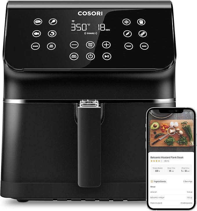 COSORI Smart Air Fryer(100 Recipes) 12-in-1 Large XL Oven with Upgrade Customizable 10 Presets & ... | Amazon (US)