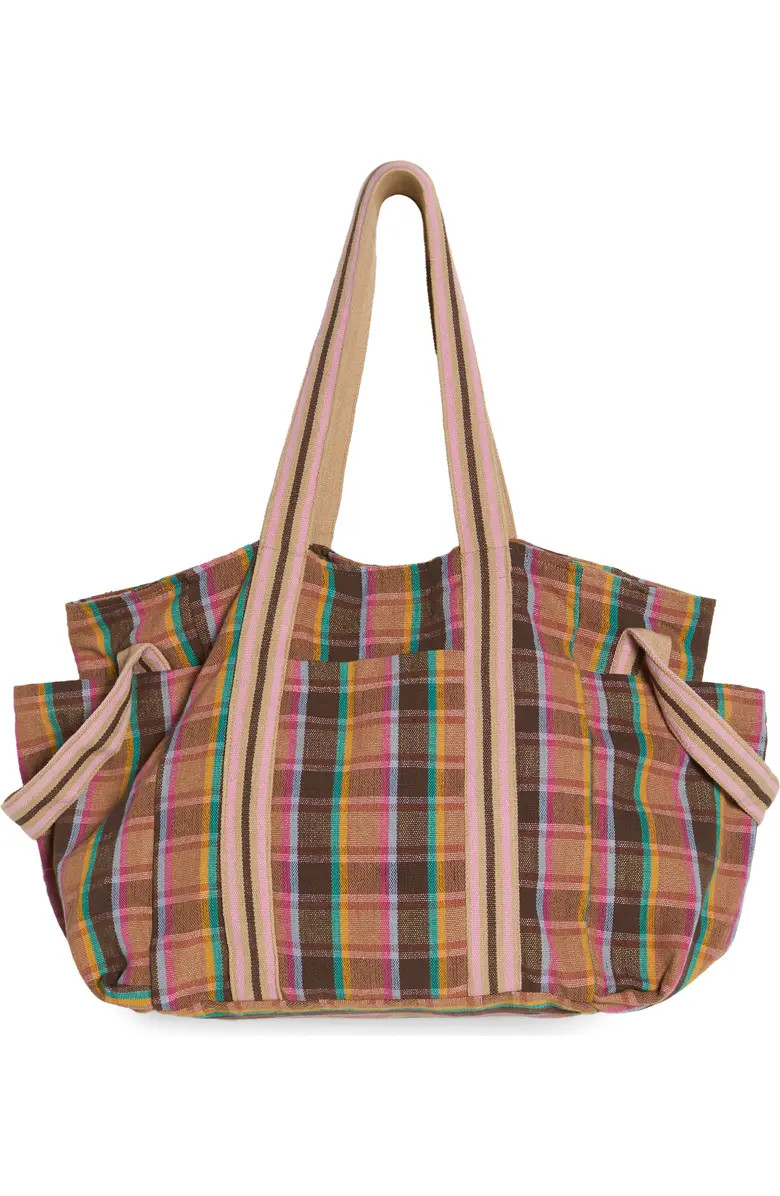Oksana Plaid Tote Bag | Nordstrom