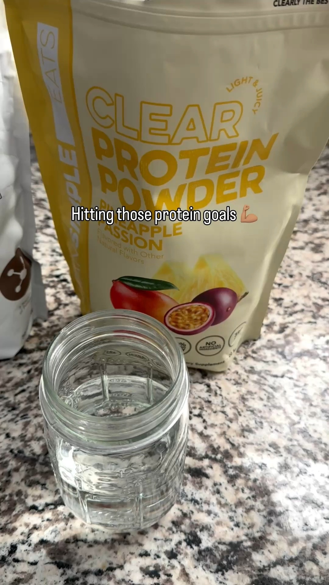 If you’re wanting to hit protein goals and want something different than your typical protein drink. This is it! More like a juice than a shake and can be a slushie in the summer. Give it a try!

#LTKfitnessgoals #LTKselfcare