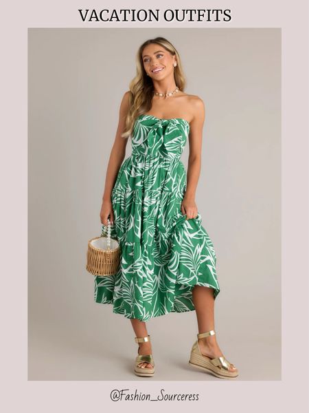 Tropical print dress for a vacation outfit or casual summer look 

Vacation outfits | summer outfits | sandals | Amazon | dresses for vacation | summer dresses | beach vacation |  casual dresses | gold sandals | midi dresses | tropical vacation outfits | resort wear | day dresses | sundress | sundresses | palm print | outfits for vacation | brunch outfits

#LTKTravel #LTKStyleTip #LTKSeasonal