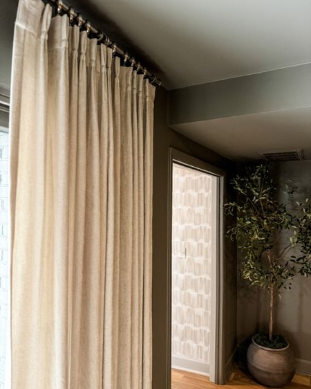 CURTAIN HACK! To hang these curtains, I used my favorite little trick, drapery pins. You slide the sharp on to the top of the panel and hang using rings! I have been doing this little trick for years and really love the look. It is such an easy and budget friendly way to elevate any room!

Amazon Home, Amazon Finds, Velvet Curtains, Luxury Curtain Finds, Home Decor Hacks, Amazon must have, Amazon home decor, traditional home decor, classic home decor, bedroom styling, living room styling, dining room styling, kitchen styling, home decor find, home decor inspiration, interior design, budget finds, beautiful spaces, home hacks, shoppable inspiration, curated styling, living room decor, living room inspiration, home refresh, looks for less, home hack, home decor find



#LTKHome #LTKStyleTip #LTKFindsUnder50