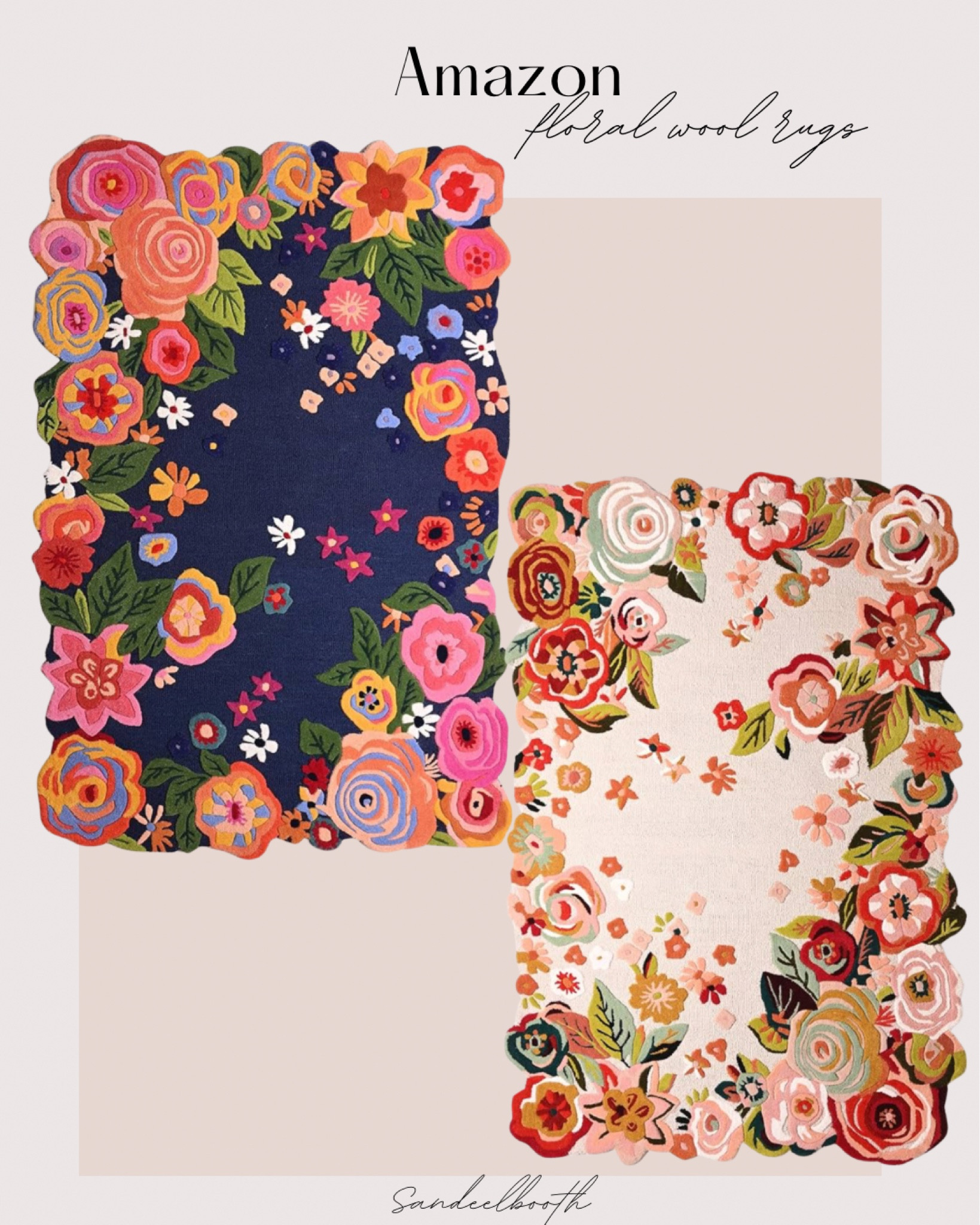 Gorgeous floral wool rugs in navy and cream. 


Bedroom, living room, dining roomm

#LTKHome #LTKStyleTip #LTKFamily