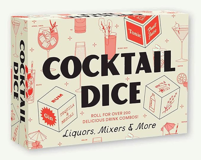 Chronicle Books Cocktail Dice | Amazon (US)