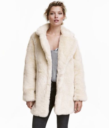 H&M Faux Fur Jacket $59.99 | H&M (US)