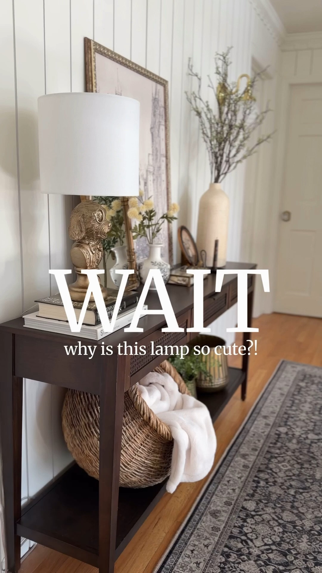 The cutest goldendoodle brass lamp!

#LTKHome