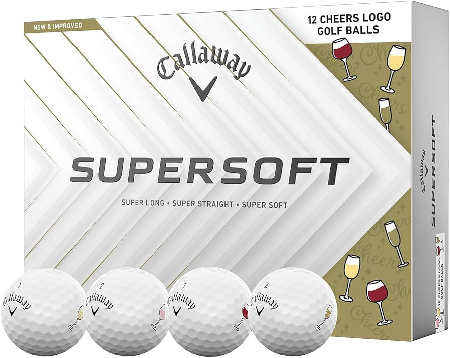 Callaway Golf Supersoft Golf Balls (2025, Cheers) | Amazon (US)