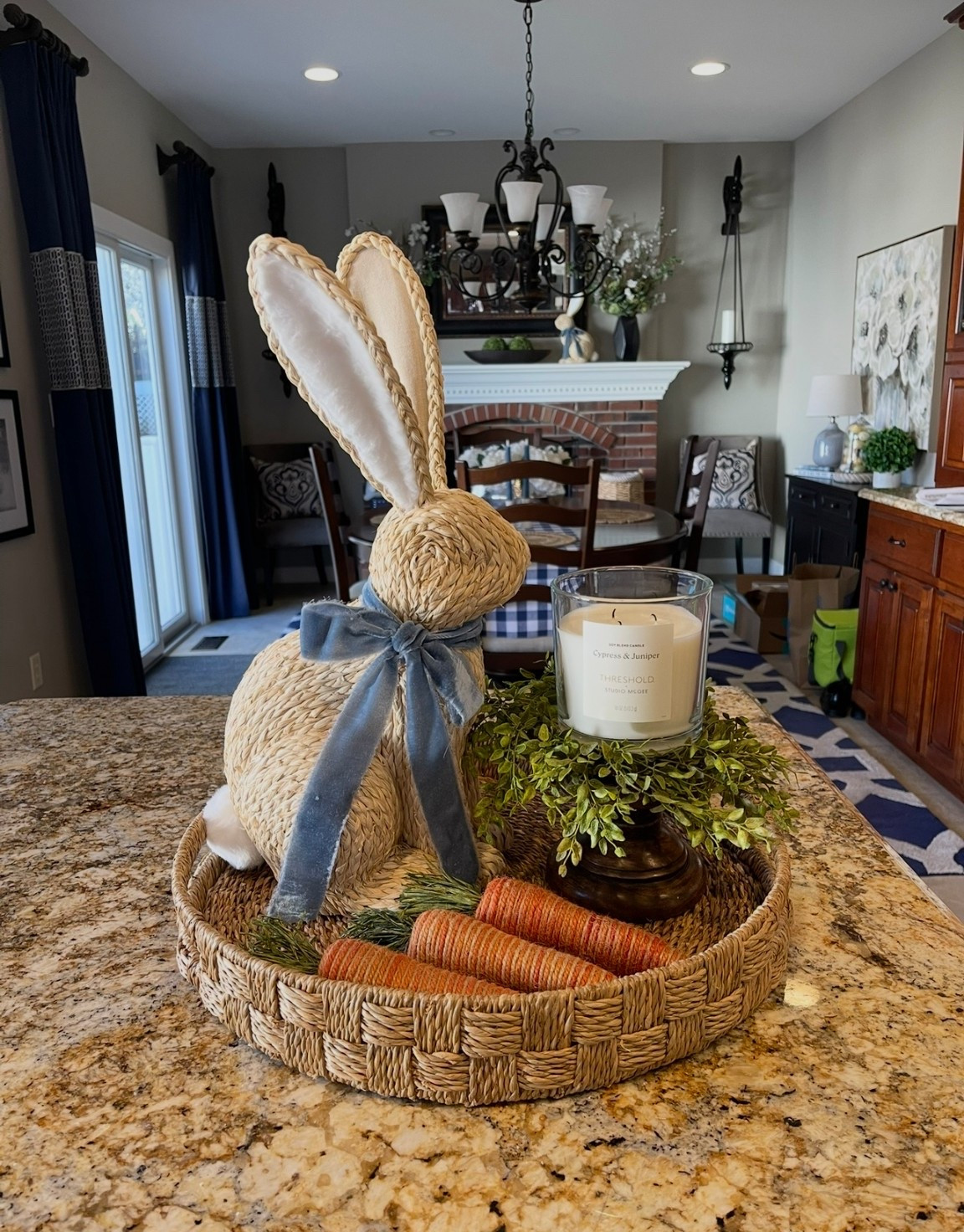 Easter tray styling is super easy with these cute accessories!  This vignette would look adorable displayed on counters and tables🐰🥕🌿

#LTKSeasonal #LTKHome