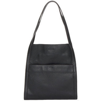 Pebbled Leather Work Tote, Everyday Pebble Leather Shoulder Bag | Macy's