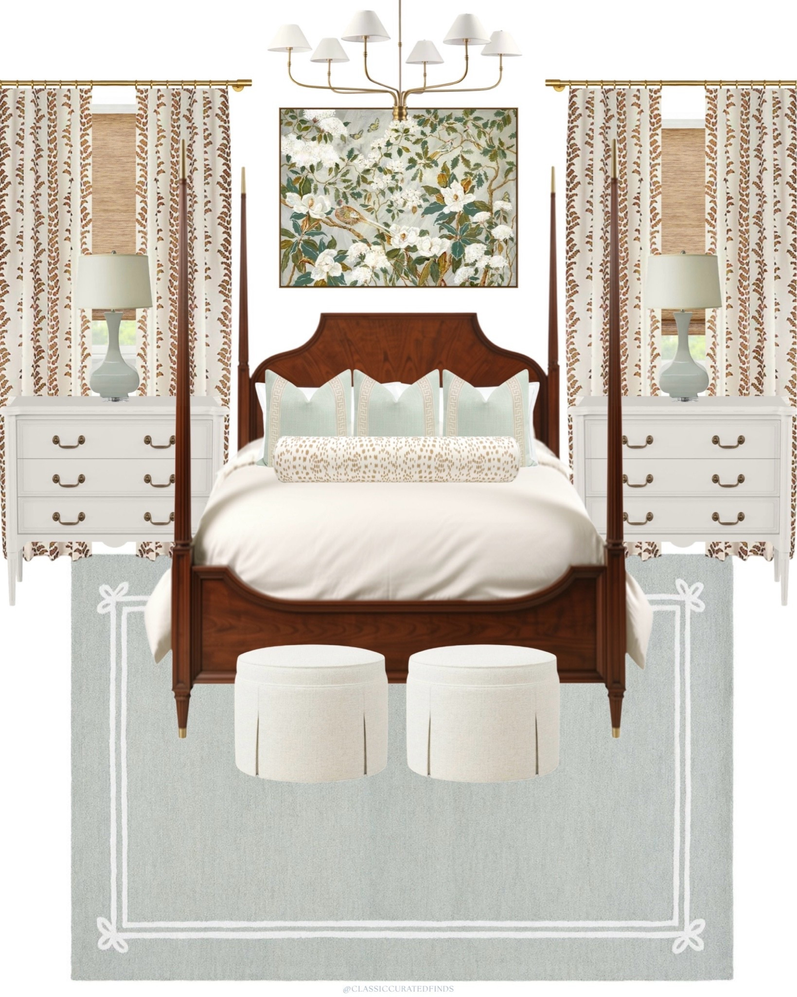 Traditional Bedroom Inspo 🩵

Home Decor, Grandmillennial, Bed, Nightstand, Rug

#LTKHome