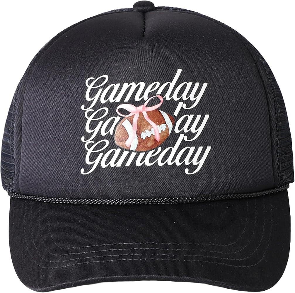 MIRMARU Retro Foam Mesh Trucker hat Trendy Design Summer Baseball Cap for Womens | Amazon (US)