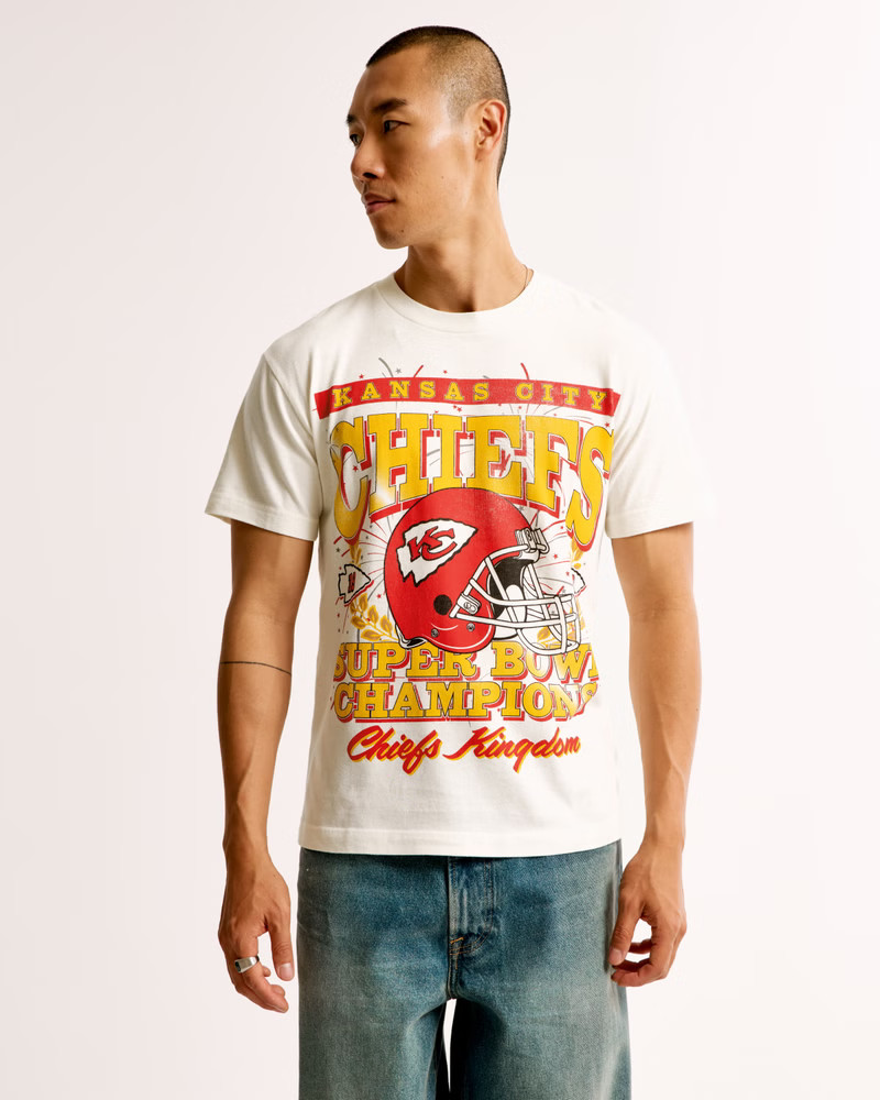 Kansas City Chiefs Graphic Tee | Abercrombie & Fitch (US)
