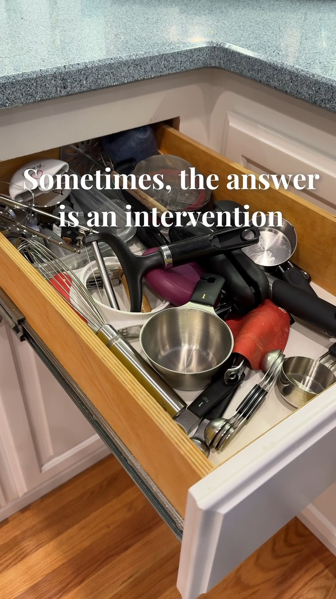 Sometimes, an intervention is the answer.

This drawer finally has a place for everything—and it’s staying that way.
 Shop it directly in my LTK 🤍

🏠 I share real-life decor, home finds, and organization for spaces that are pretty, not perfect. 💫

#LTKHome