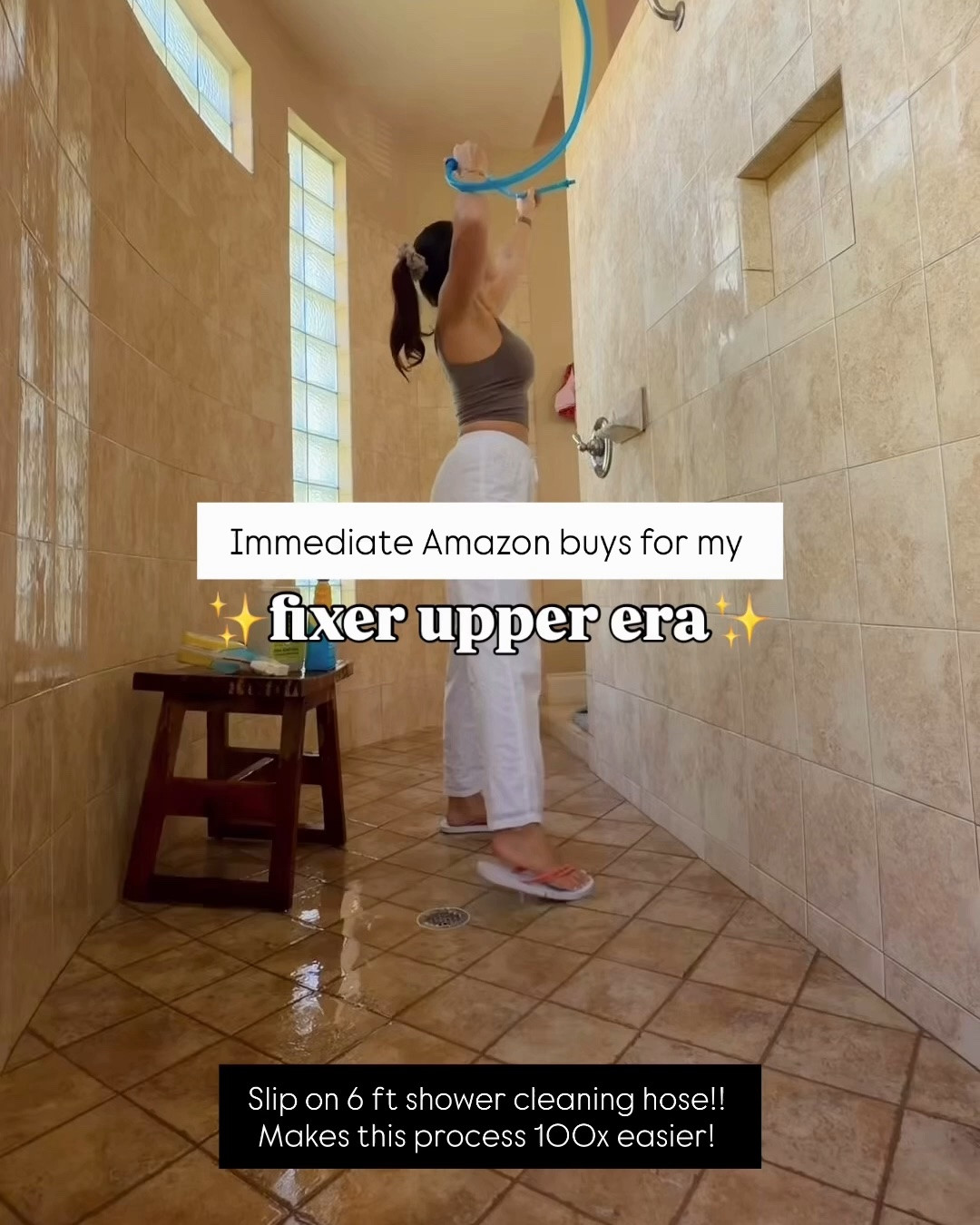 Immediately added these Amazon finds to my cart for my new to me home. Shower cleaning hack!! Best cleaning tool to make cleaning your shower fast and easy. Deep cleaning products I swear by, home organization finds, and more!!

#LTKdayinmylife #LTKstorytime #LTKHome