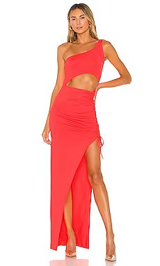 superdown Alanie Maxi Dress in Neon Pink from Revolve.com | Revolve Clothing (Global)