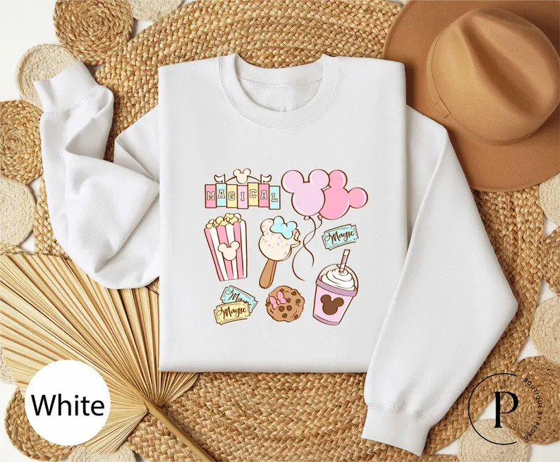 Disney Magic Kingdom Magical Snacks Shirt, Disney Magical Snacks Tee, Disney Magic Kingdom Trip S... | Etsy (US)