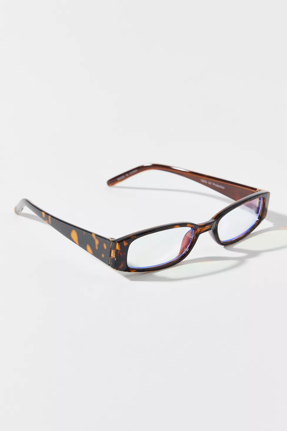 Sabrina Plastic Slim Blue Light Glasses | Urban Outfitters (US and RoW)