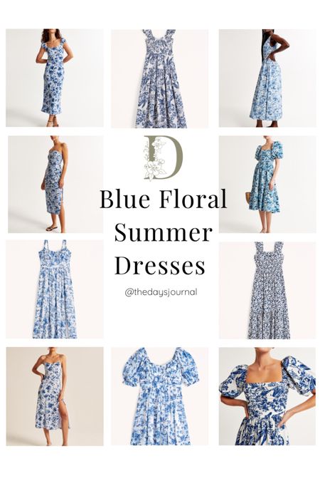 Some pretty blue floral dresses that are perfect for all of your summer adventures 

#LTKFind #LTKSeasonal #LTKsalealert