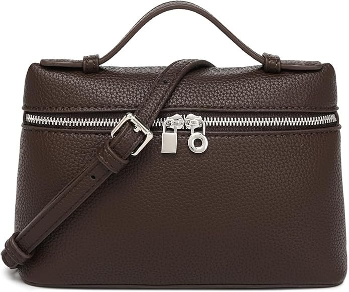 Afashor Fashion Top-Handle Bags for Women Soft Leather Shoulder Handbag | Amazon (US)