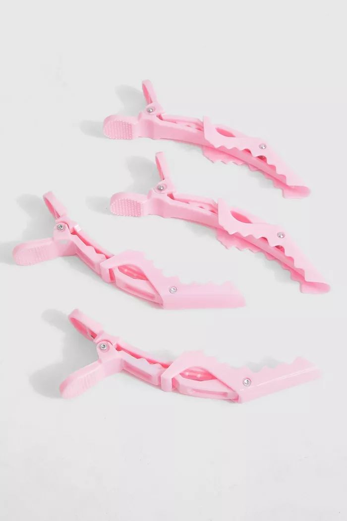4 Pack Hair Styling Clips | boohoo (US & Canada)