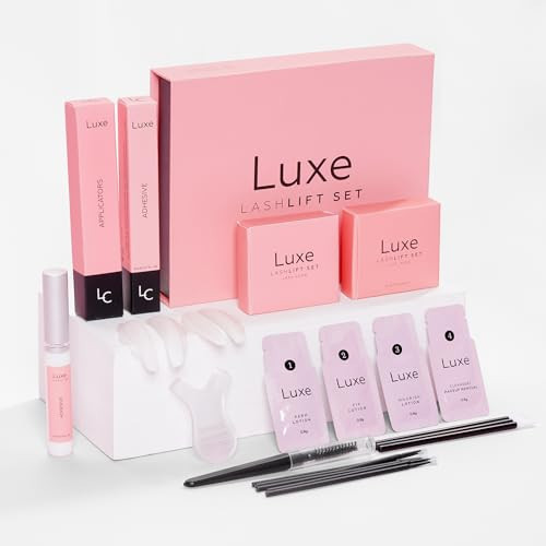 Luxe Cosmetics - Lash Lift Kit - Complete Set for Eyelash Lifting - New Pro Version - Easy to Apply and Long Lasting Finish - Professional Results up to 8 Weeks | Amazon (US)