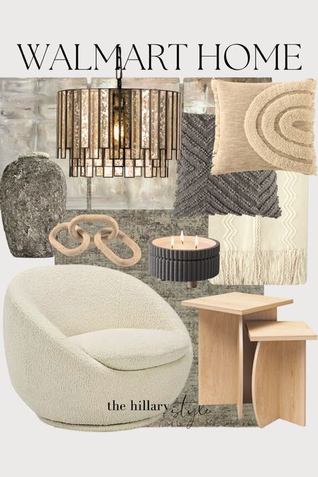 Walmart Home 

Walmart, Walmart Home, Walmart Finds, Walmart Home Decor, Home Decor, Organic Modern, Chandelier, Barrel Chair, Bouclé Chair, Rug, Coffee Table, Nesting Coffee Tables, Vase, Distressed Vase, Throw Blanket, Throw Pillow, Marble Decor, Travertine Decor, Decor Chain, Candle, Fluted Decor, Wall Art

#LTKstyletip #LTKhome #LTKFind