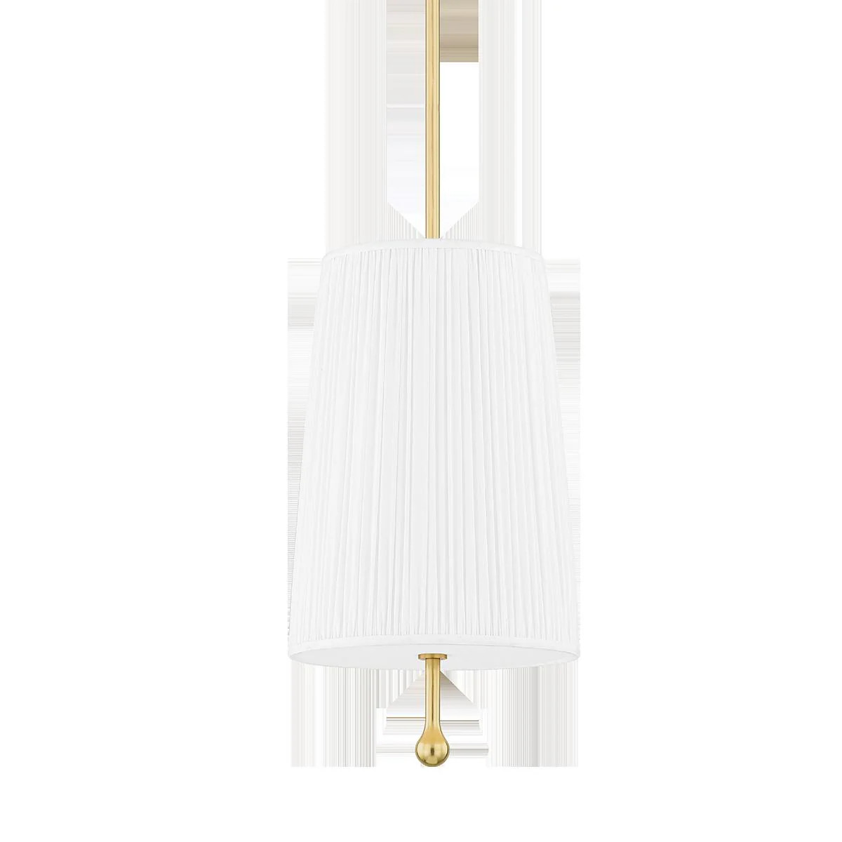 Mitzi Adeline Aged Brass 9.75W X 9.5L X 21.75H Pendant | DecoratorsBest