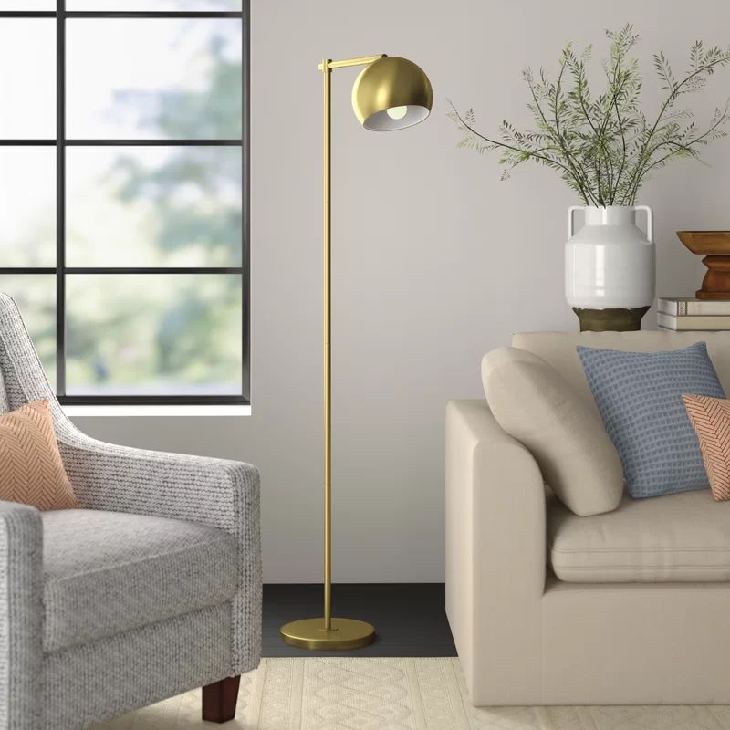 Hephzibah 60" Reading Floor Lamp | Wayfair North America