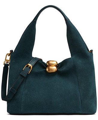 Donna Karan New York Organza Suede Crossbody Bag - Macy's | Macy's