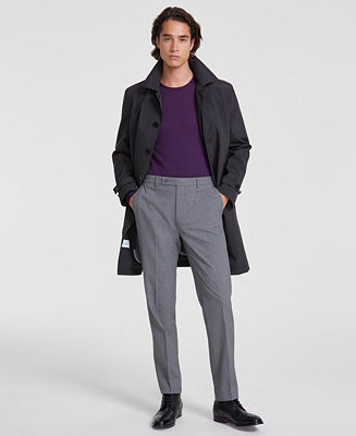 Men's Slim-Fit Solid Dress Pants | Macy's