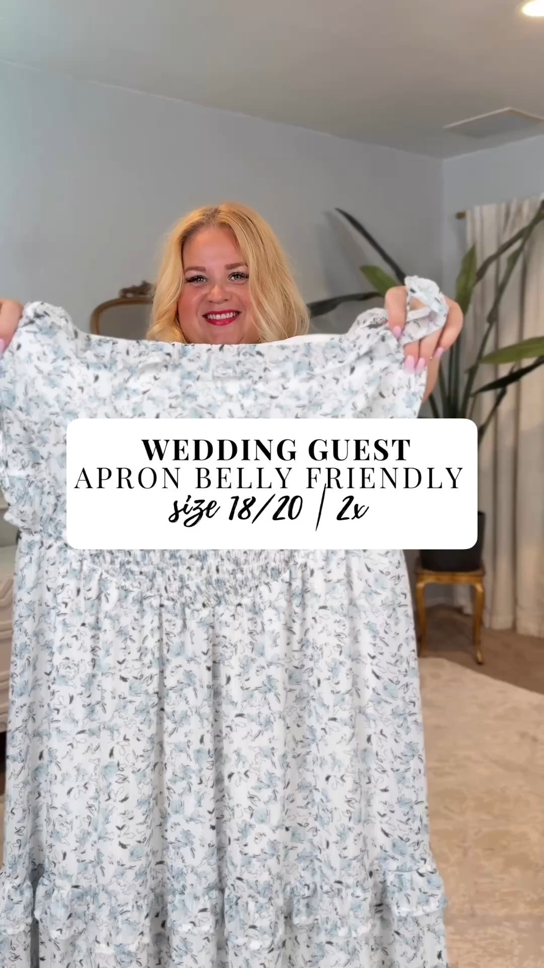 This wedding guest dress is perfect for a wedding that isn’t formal - especially a beach wedding! Size up- I’m wearing 2x and it’s a tiny bit smaller than expected

#LTKStyleTip #LTKFindsUnder50 #LTKPlusSize