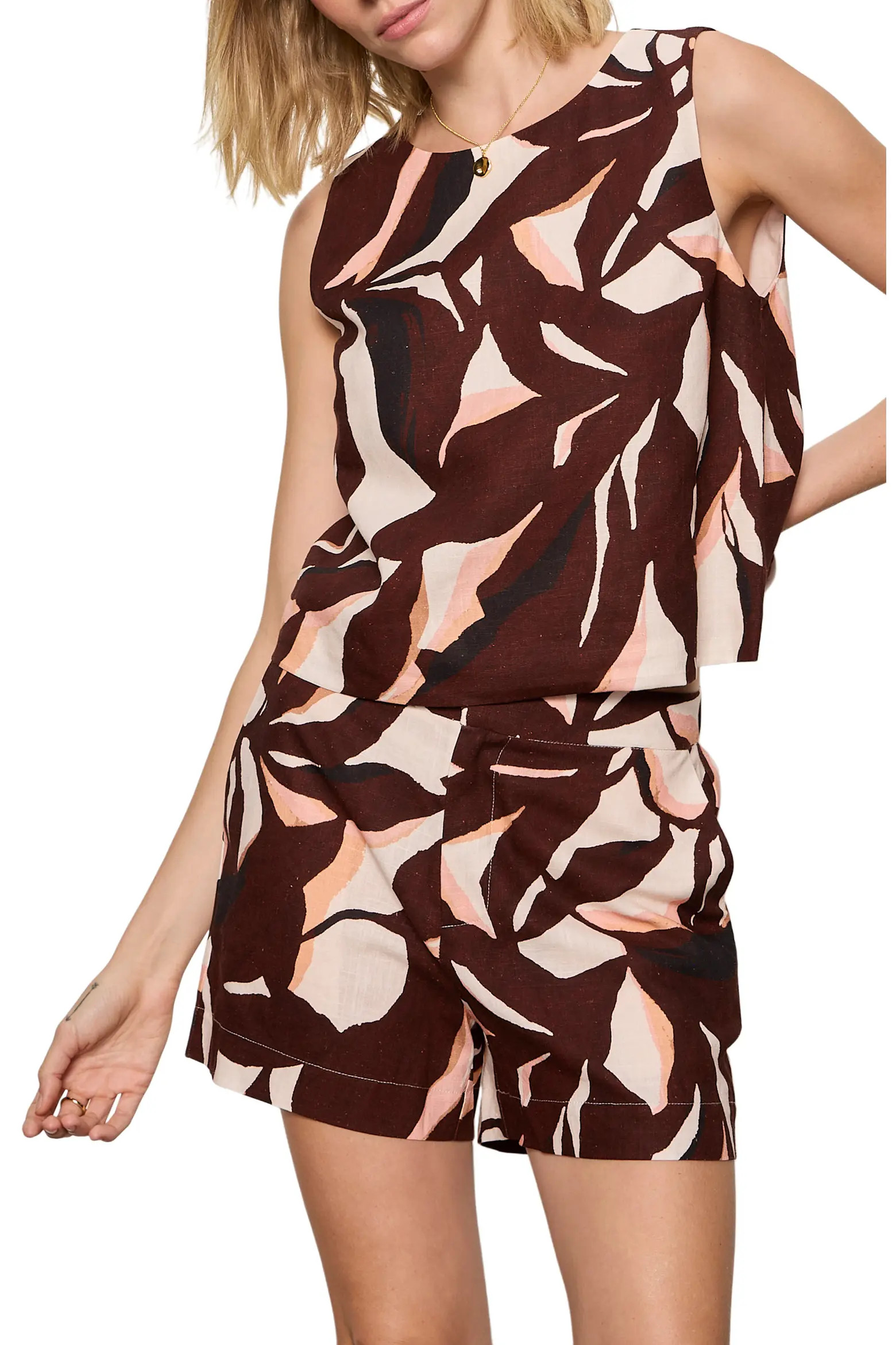Sanctuary The Desired Print Summer Cotton Crop Top (Women) | Nordstrom | Nordstrom