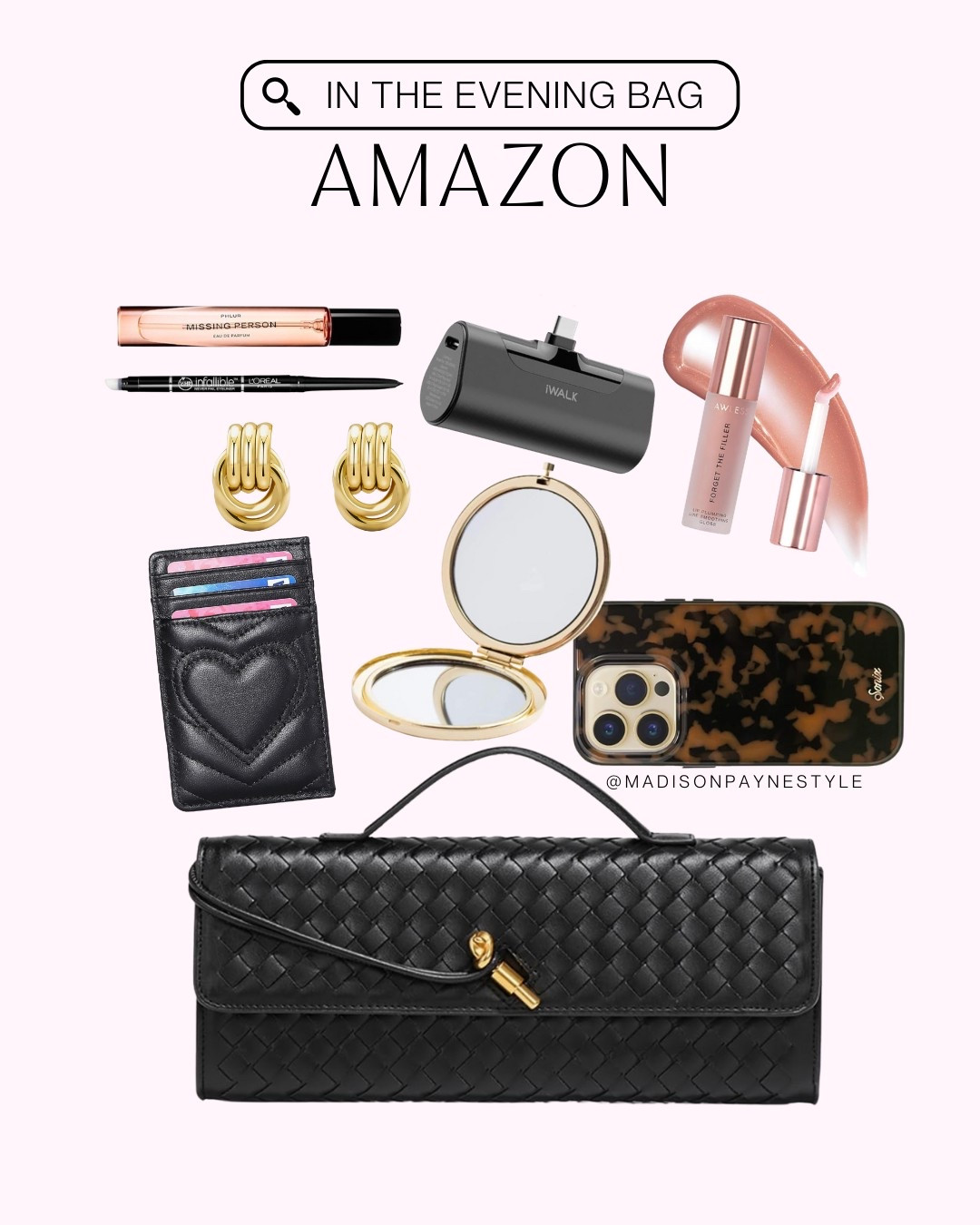 In the Evening Bag 🥂👜

Bag, Summer Fashion, Amazon Fashion, Amazon Summer, Budget
Fashion, Affordable, Madison Payne

#LTKSeasonal #LTKStyleTip #LTKItBag