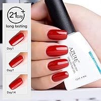 (2x12ml) Base Coat No Wipe Top Coat Set for UV LED Gel Nail Polish LED Nail Lamp 0.4 Ounce Big Ca... | Amazon (US)