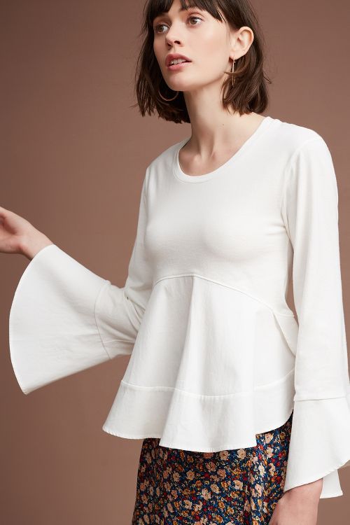 Pietra Peplum Top | Anthropologie (US)