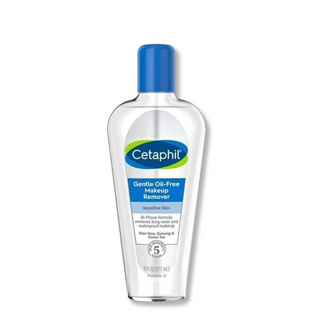 Cetaphil Gentle Waterproof Makeup Remover 6.0 Fluid Ounce | Walmart (US)