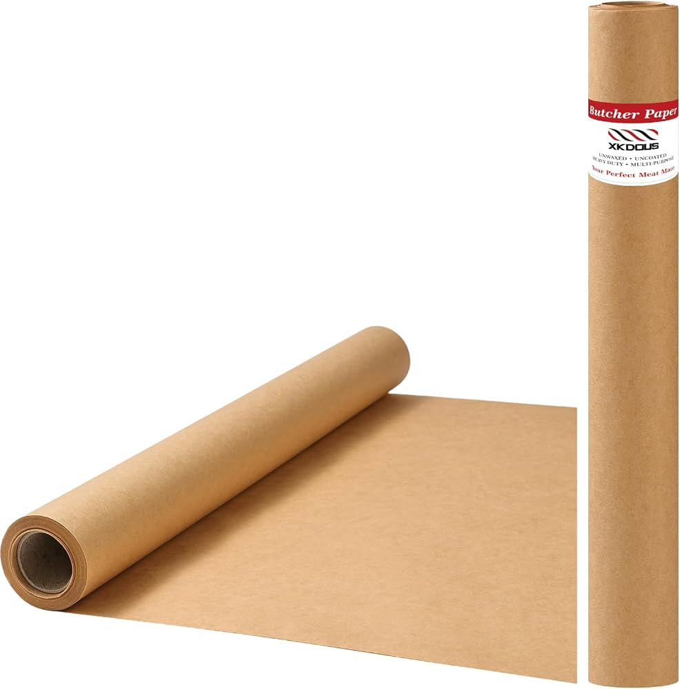 Butcher Paper Roll Suitable for Smoking All Meat Varieties, 17.5 Inch x 30 Feet Brown Butcher Smo... | Amazon (US)