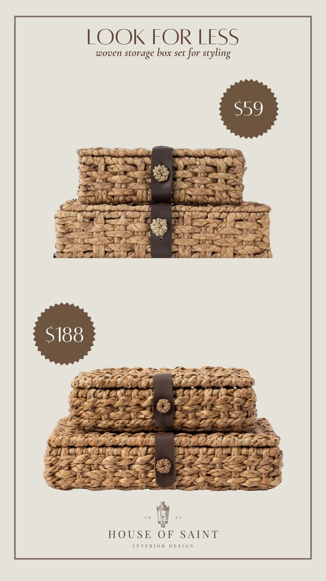 ✨ Woven storage that doubles as décor ✨ I styled these McGee & Co. inspired baskets on our coffee table, but they work just as beautifully on a dresser or console. Love that they keep things tidy and chic.

🪞 McGee & Co. look for less? I linked both the designer set + an Amazon option so you can shop your style + budget. Perfect for hiding remotes, corralling mail, or just adding texture to your space.

#CoffeeTableStyling #DresserDecor #LTKHome #LTKFinds #AmazonHome 

 #LTKHome