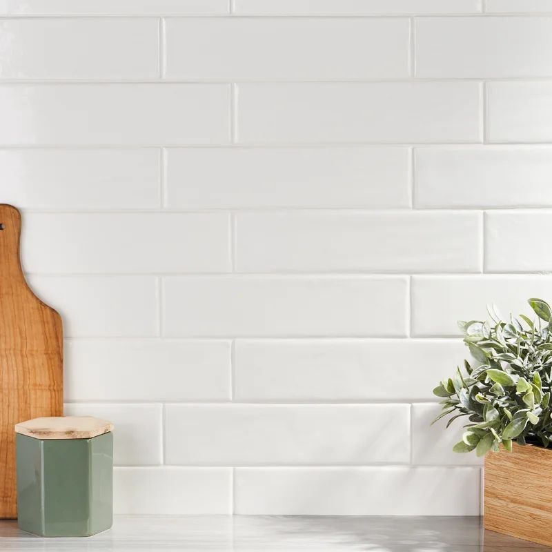 Baisley 2" x 10" Ceramic Brick Look Subway Tile | Wayfair North America