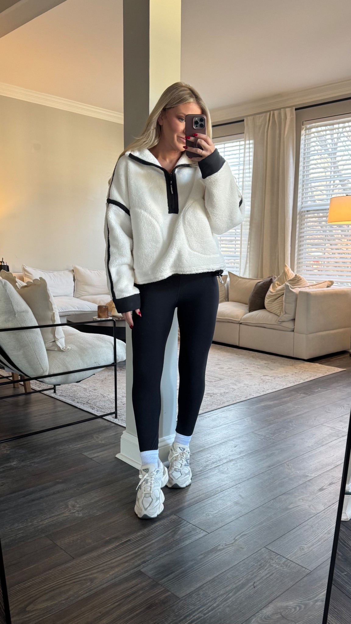 Comfy casual outfit to wear on the weekends! I live in this FP movement pullover!

#LTKSeasonal #LTKFindsUnder100