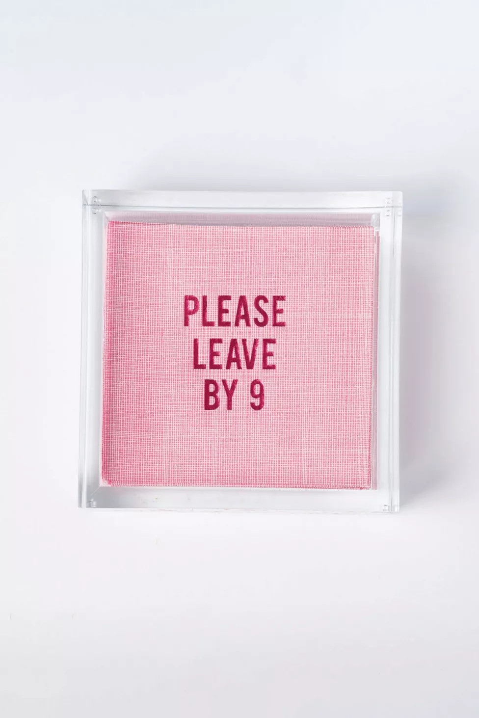 No Reservations Please Leave by 9 Disposable Cocktail Napkin Set | Urban Outfitters (US and RoW)