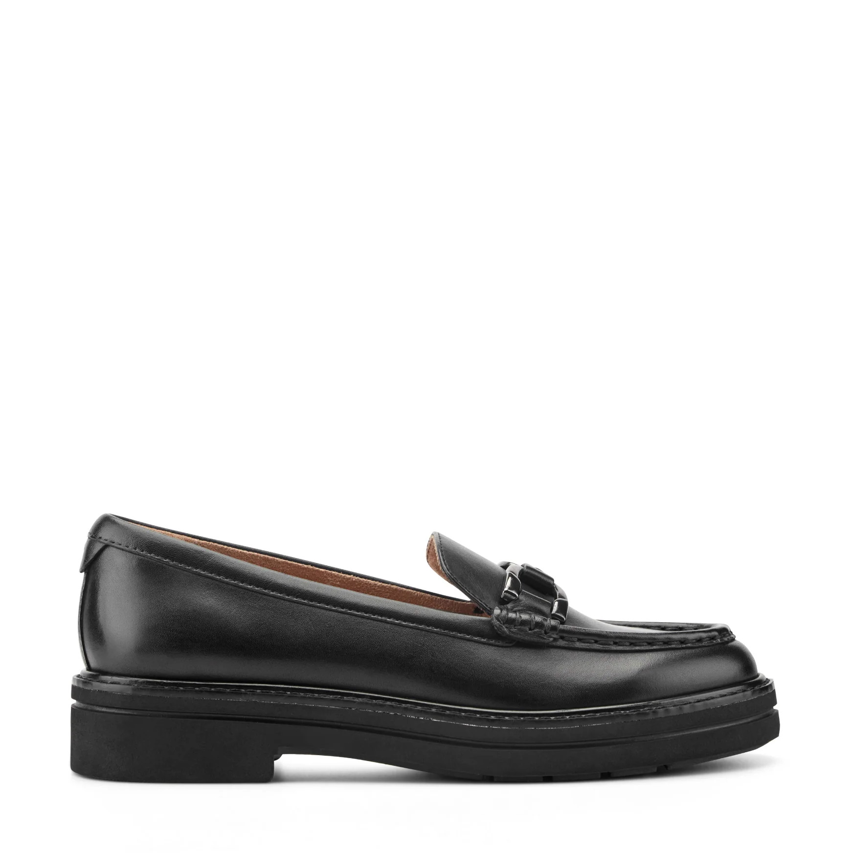Women's Zaira Casual Horsebit Loafers - Black Leather | Easy Spirit | Easy Spirit