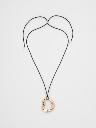 Corded Organic Pendant Necklace | Banana Republic Factory