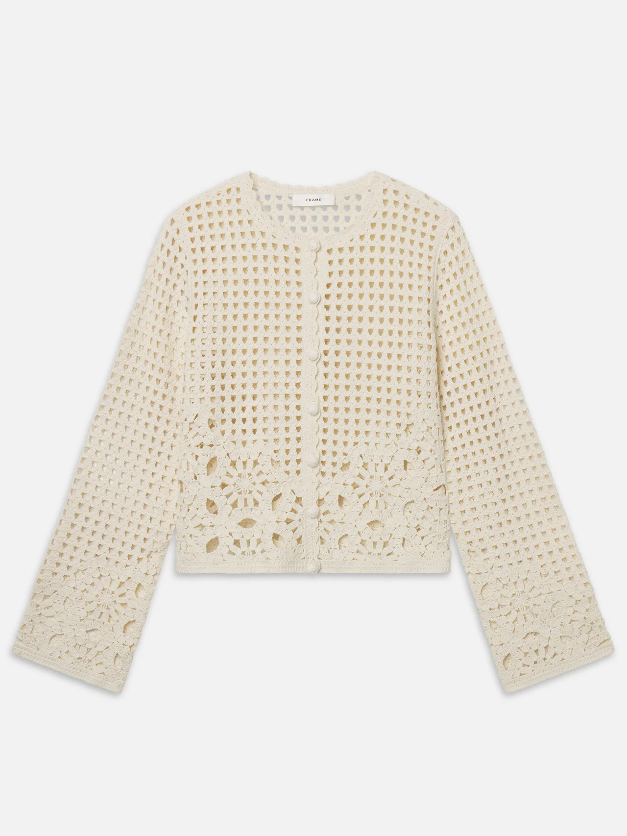 The Postcard Cardi -- Cream | Frame Denim