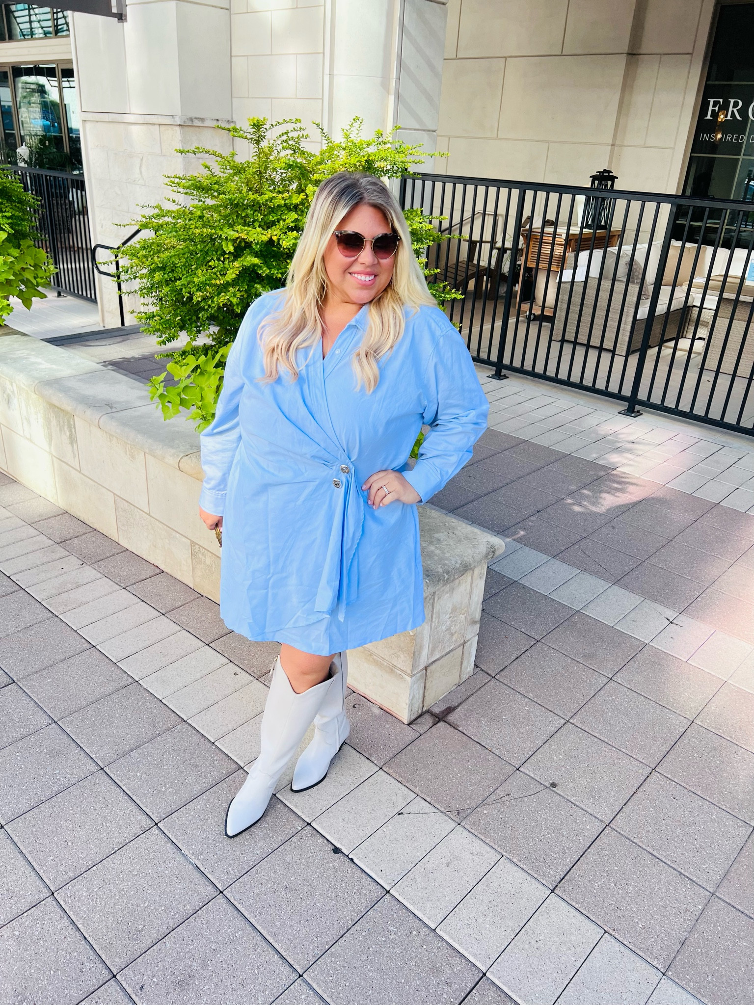 Ready for boots + allll the fall dresses! 

Loving this combo and both are on major sale!!! 

Wearing a size 20 in the dress (def need an 18!) and a size 9 XWC in the boots. 

Use code TAYLOR-BOOTS for a discount! 


#LTKstyletip #LTKsalealert #LTKunder100