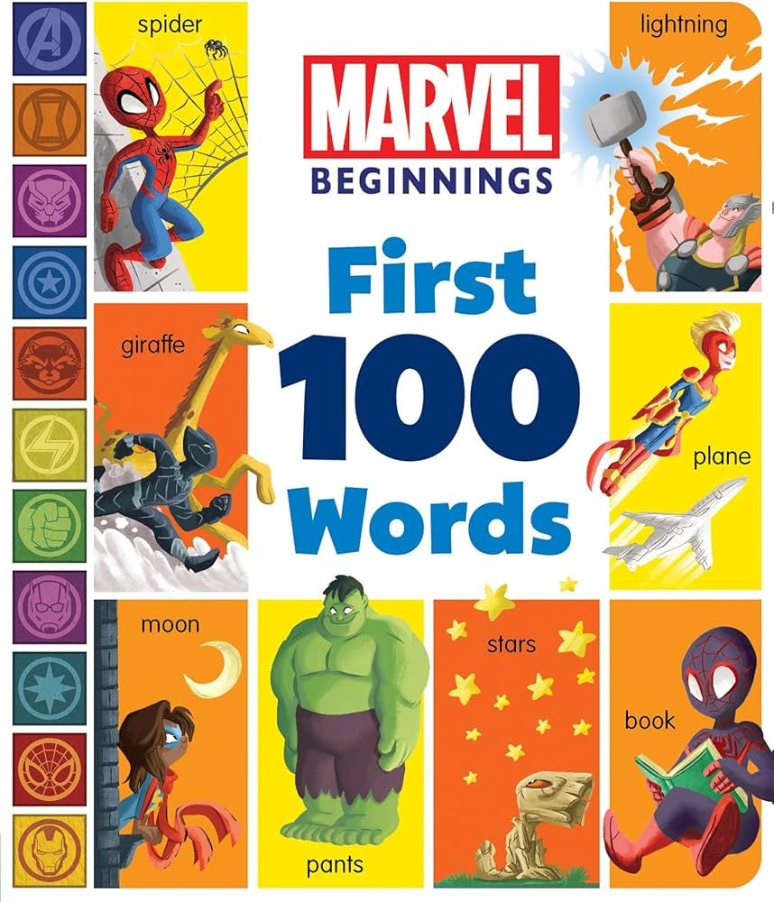 Marvel Beginnings: First 100 Words | Amazon (US)
