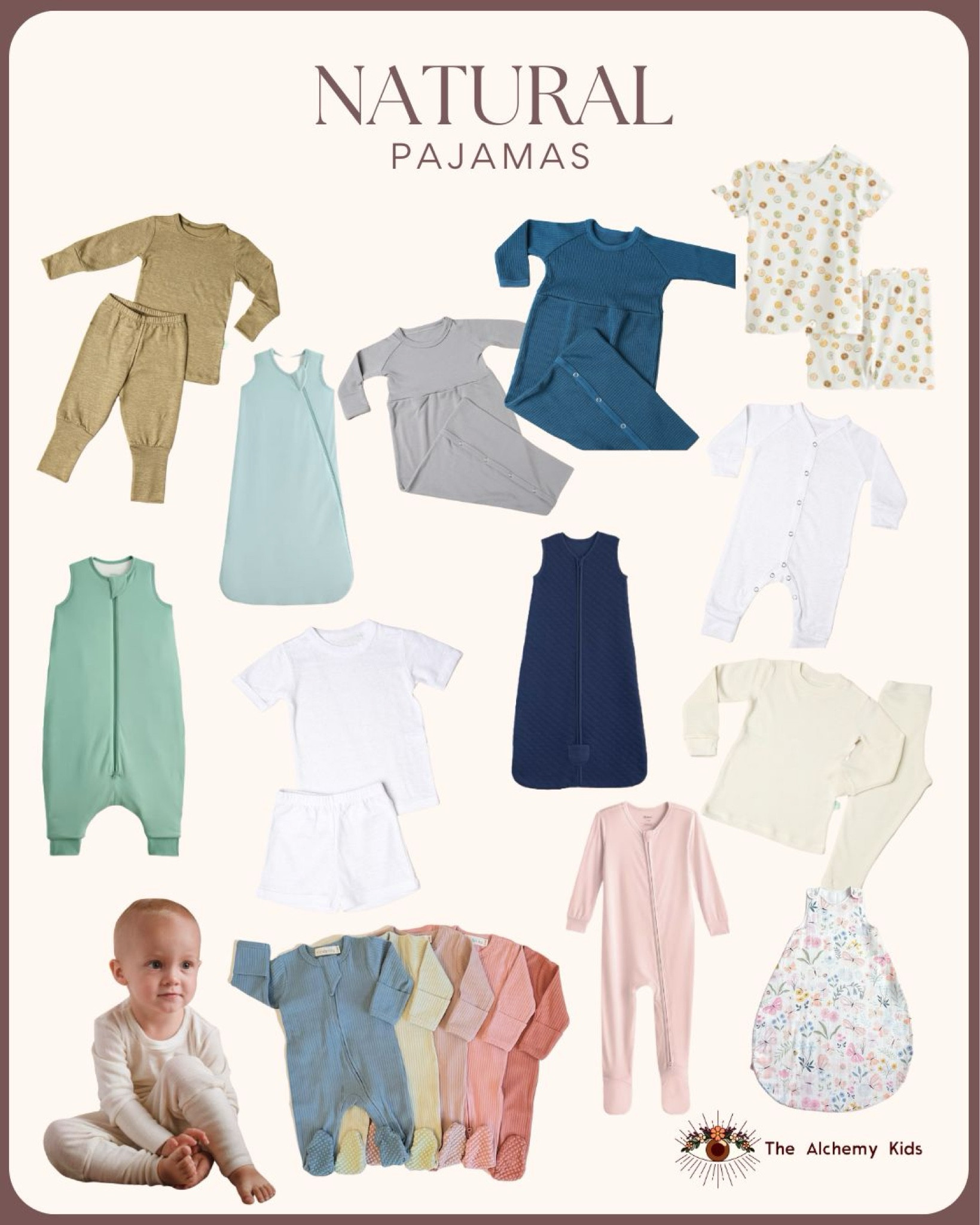 🌿 Natural Pajamas for Babies & Kids 👶✨

Soft, breathable, and gentle on delicate skin, these organic cotton & bamboo pajamas are perfect for peaceful sleep 💤. Featuring neutral tones, ribbed fabrics, and cozy sleep sacks, these sleep essentials ensure your little one stays comfortable all night long 🌙💛.

💚 Why Choose Natural Pajamas?
✔️ Hypoallergenic & Skin-Friendly
✔️ Breathable & Temperature Regulating
✔️ Free from Harsh Chemicals & Dyes
✔️ Perfect for Sensitive Skin & Eczema-Prone Babies

👕 Styles: Footies, Sleep Sacks, Two-Piece Sets, Rompers, & More!
🎨 Colors: Earthy Neutrals, Pastels, & Timeless Whites

#OrganicBabyClothes #NaturalPajamas #EcoFriendlyFashion #SustainableParenting #SoftAndCozy #BabyEssentials #SleepTime #MomLife #EcoMom #SafeForBaby

#LTKBaby #LTKKids #LTKFindsUnder50